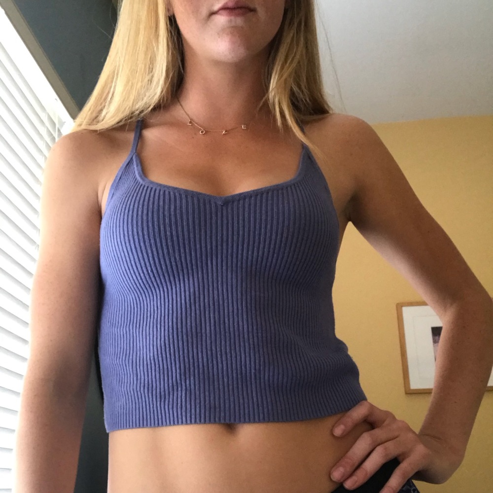 Kendall + Kylie ribbed tank